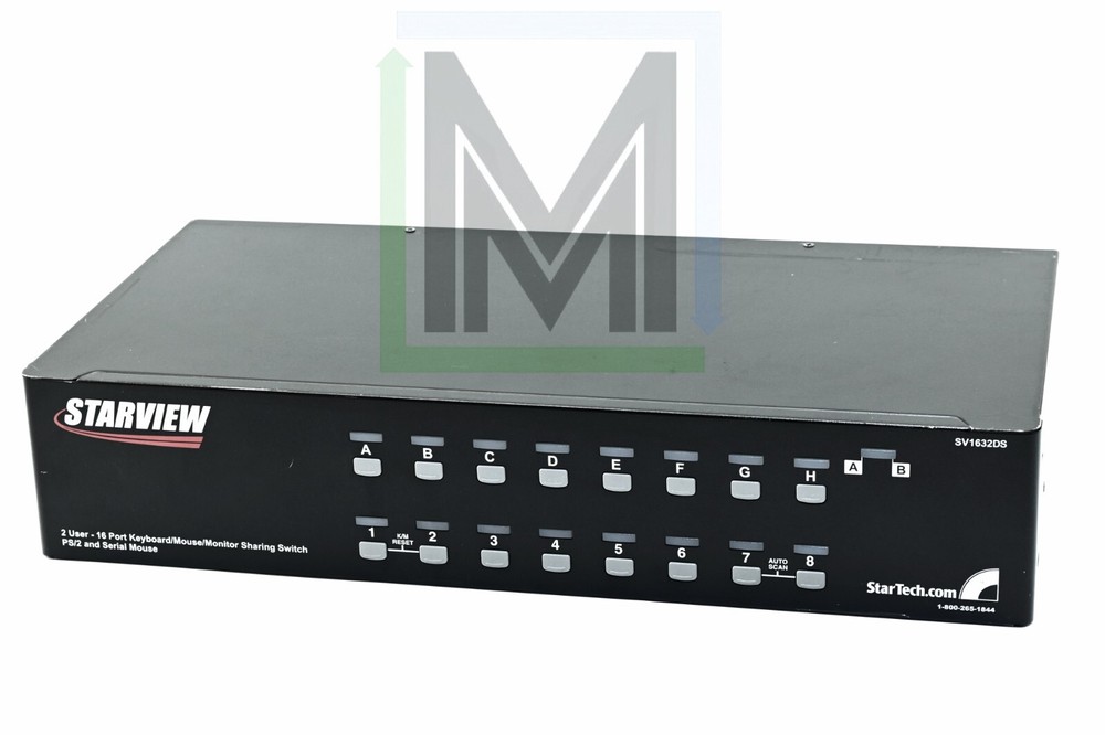 SV1632DS STARTECH STARVIEW 2-USER 16-PORT PS/2 VGA KVM Switch