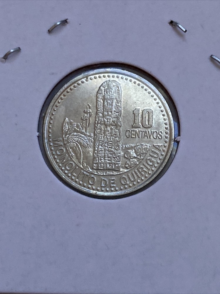 2006 Guatemala 10 Cent Coin B9