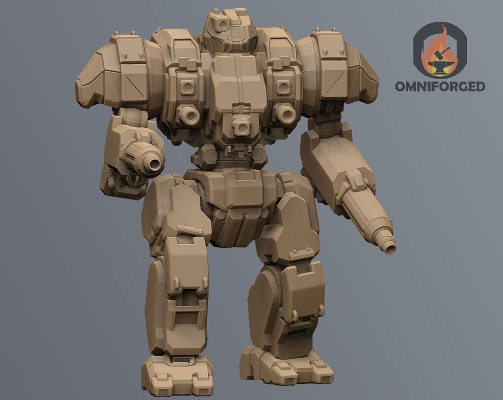 Devastator Mini DVS-1D MWO Mech Miniature Compatible with Battletech