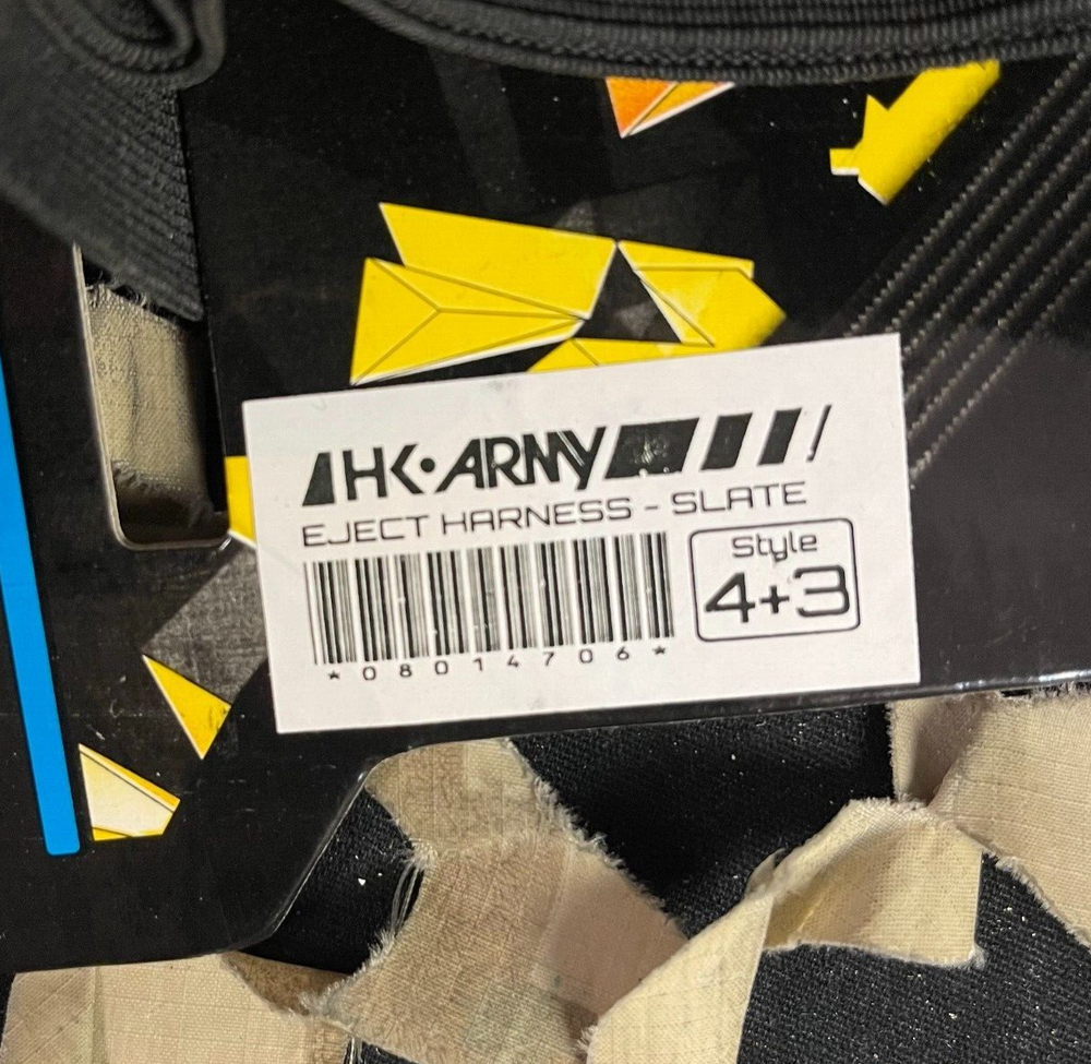 NEW HK Army Eject 4+3 Paintball Harness - Slate