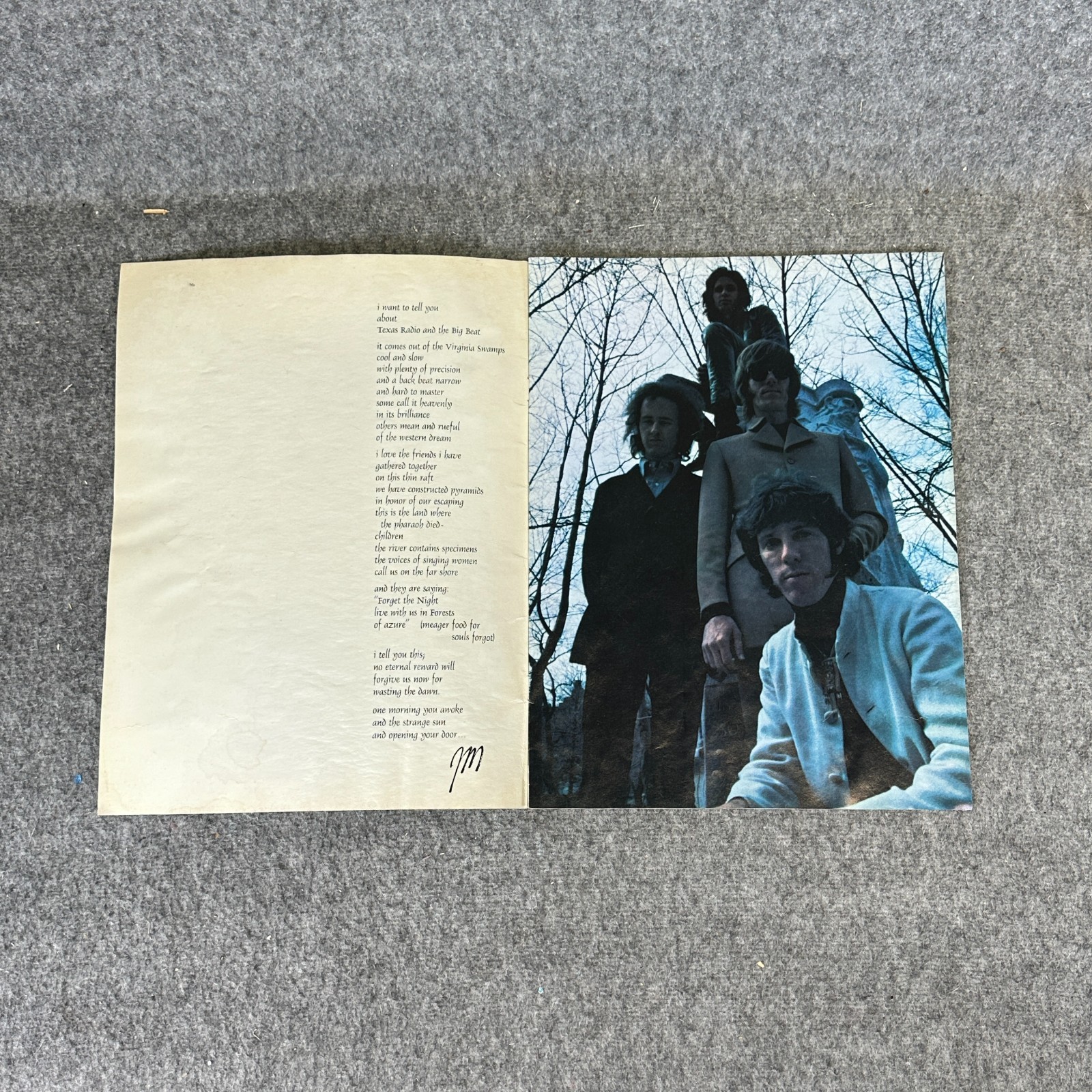 The Doors Waiting For The Sun Jim Morrison 1968 Tour Program