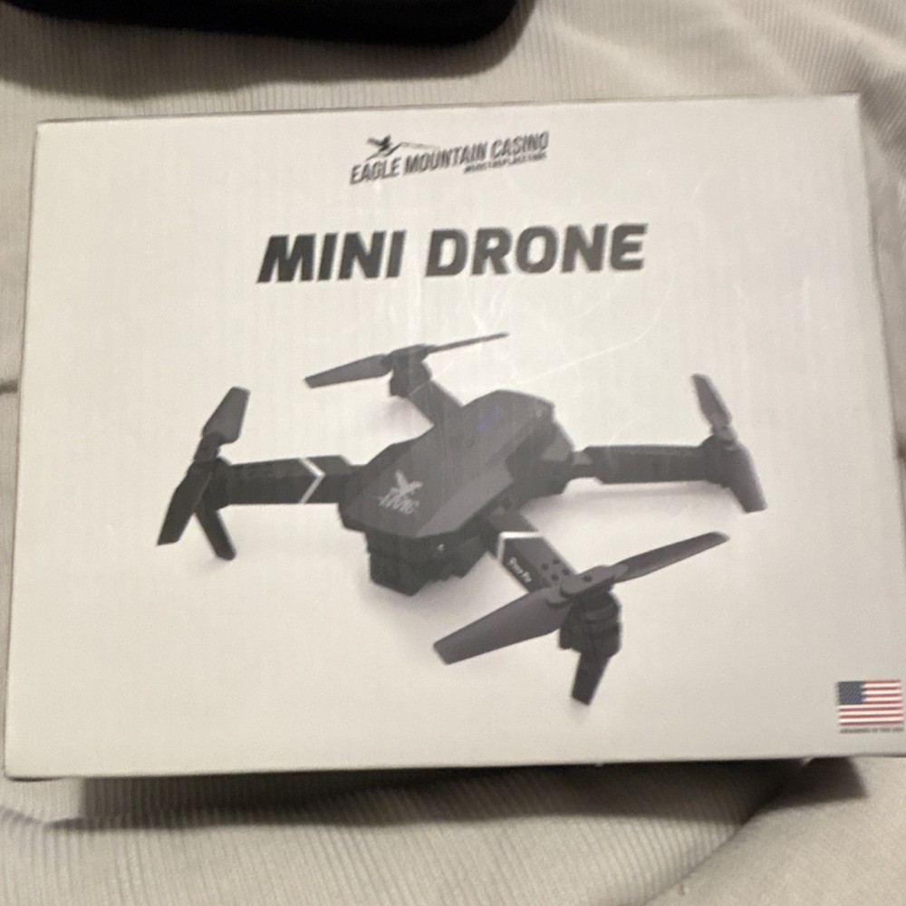 Eagle Mountain Casino Mini Drone Quadcopter Remote Control Carry Case