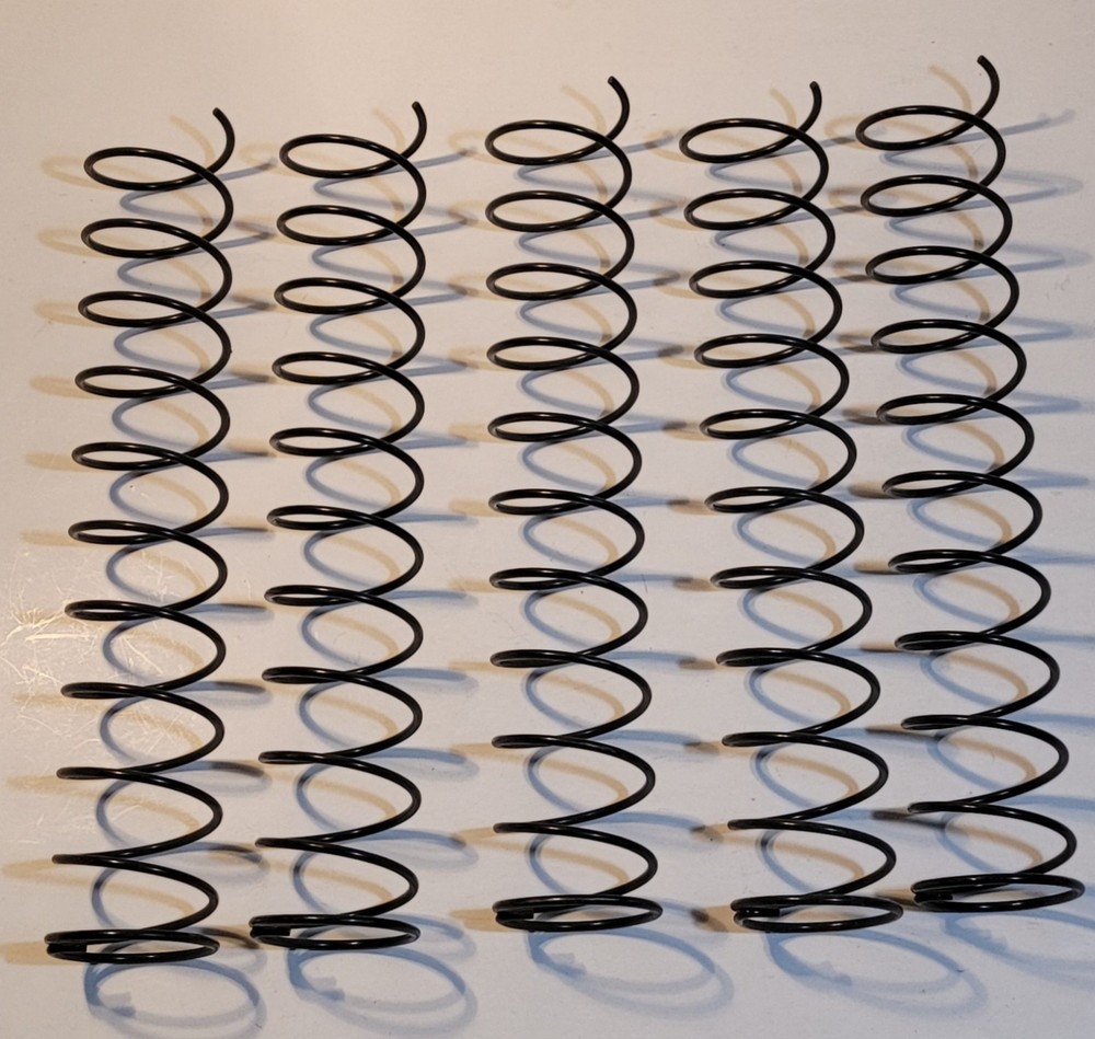 5 Vending Machine (?) Springs 14.5" x 2 5/8" Black