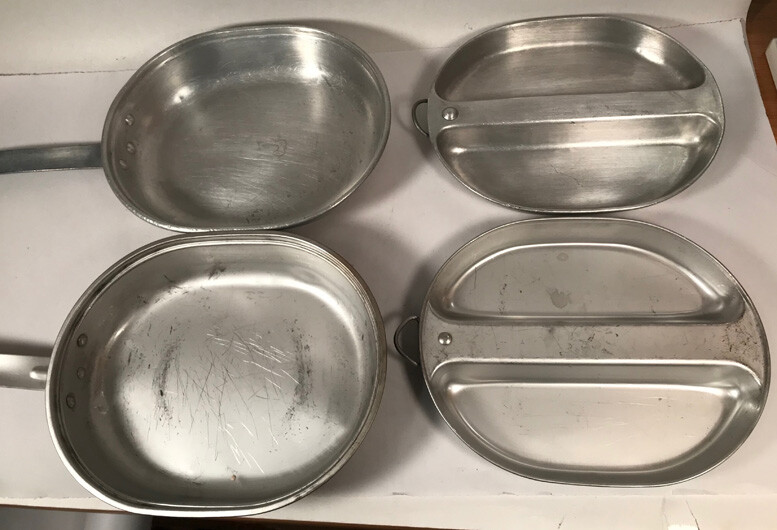 WWII & Viet Nam Era Mess Kits (2)
