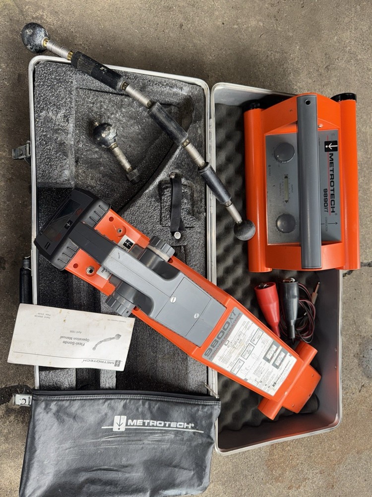 Metrotech 9800xt Underground Pipe Cable Locator System