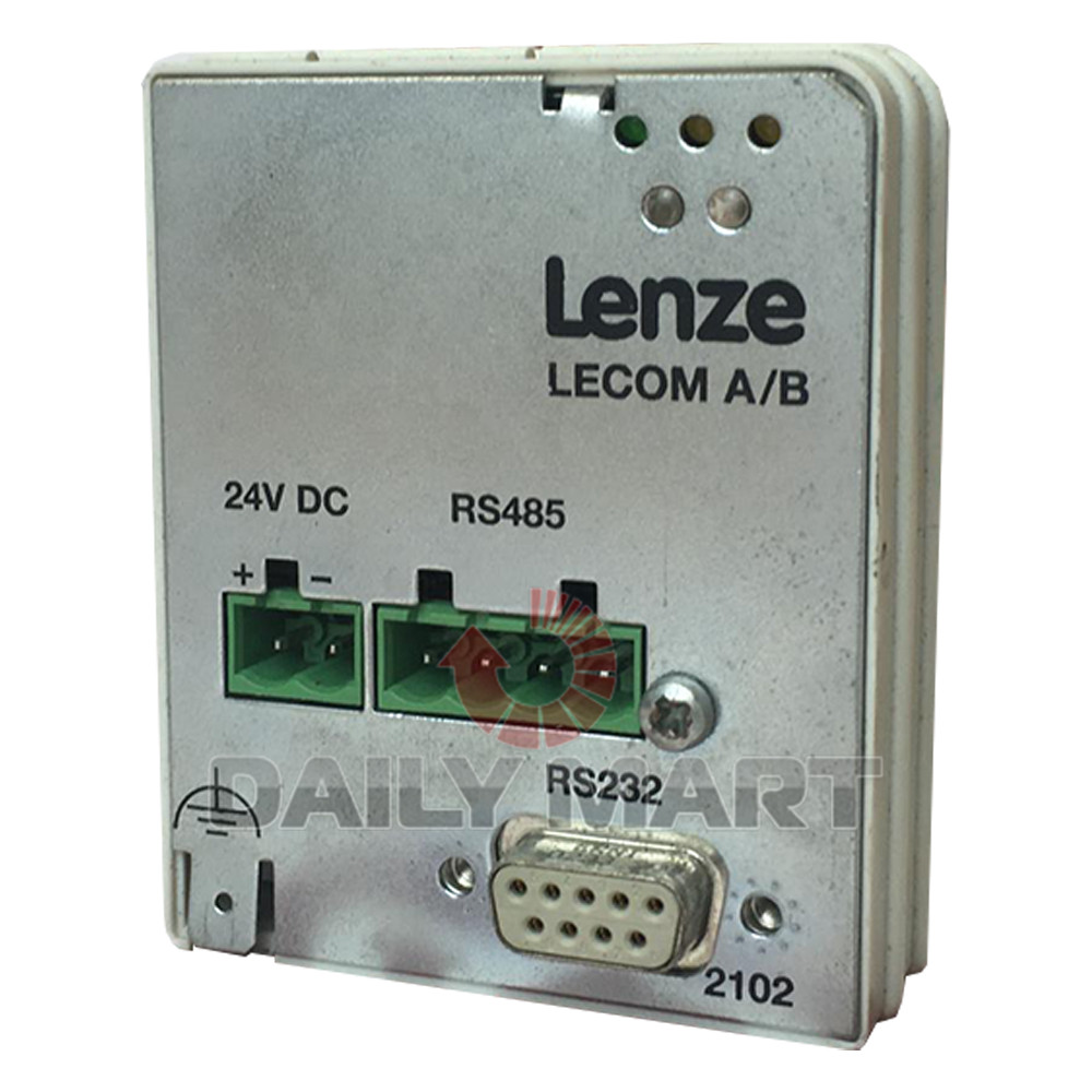 Used & Tested LENZE EMF2102IB-V001 LECOM A/B Module