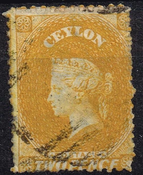 Ceylon  Scott 49. Used