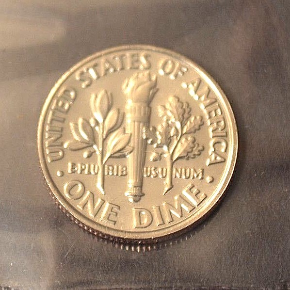 2002 P ROOSEVELT DIME Choice Unc in Mint Cello