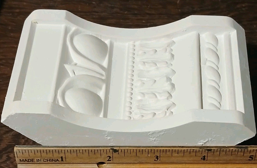 Unique Ornate Vintage Plaster Molding, Architectural Elements - Samples.