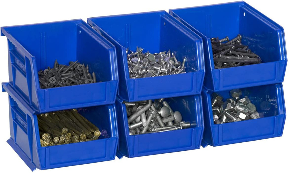 30210 Akrobins Plastic Hanging Stackable Storage Organizer Bin, 5-Inch X 4-Inch