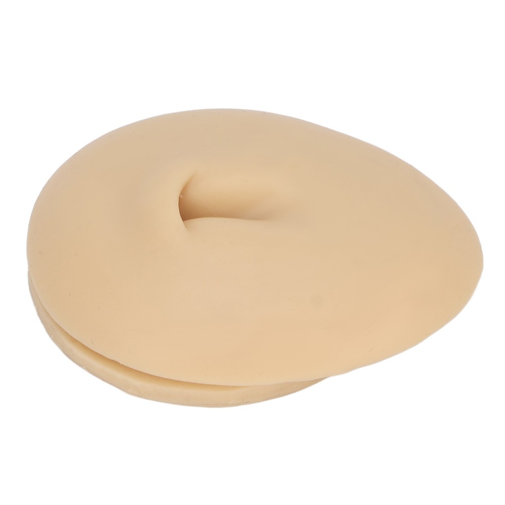 Silicone Navel Model For Piercing Practice Soft Human Belly Button Model New