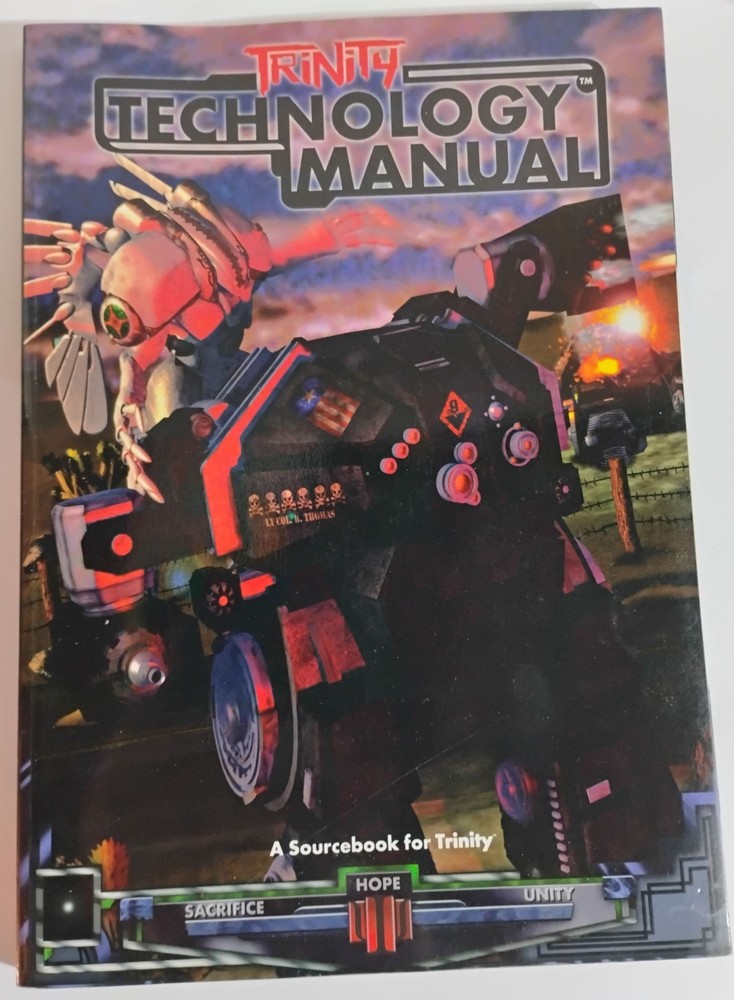 Trinity Technology Manual (2001) White Wolf WW9200 Trinity RPG Sourcebook