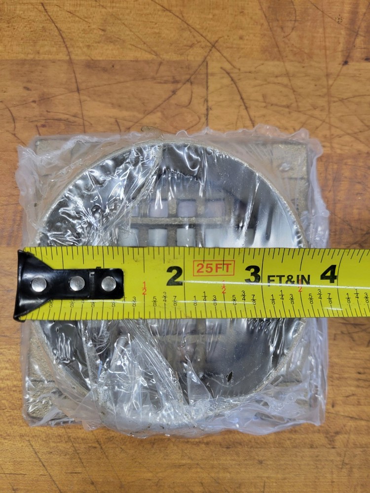 Jay R. Smith B05NB 5" Square Nickel Bronze Adjustable Top Strainer Complete