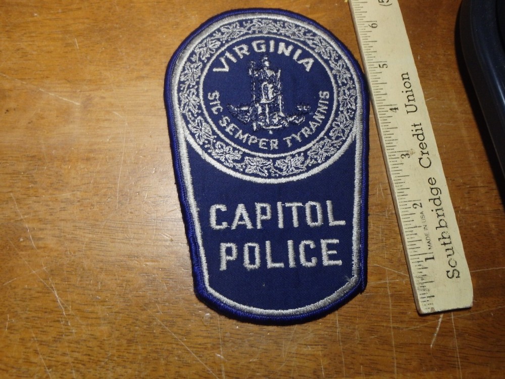STATE HOUSE VIRGINIA  VEST PATCH  BX 25#5