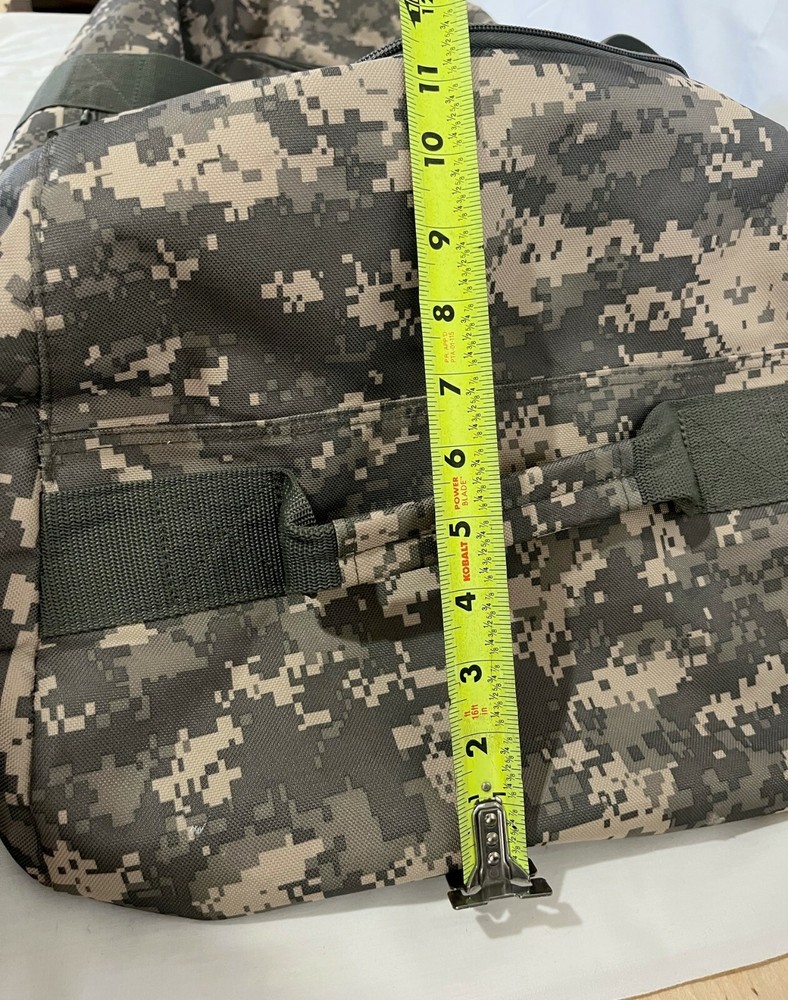 Digital Camouflage Big Duffle Bag