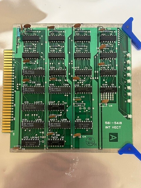 HITACHI INT VECT PCB, P/N 581-5418
