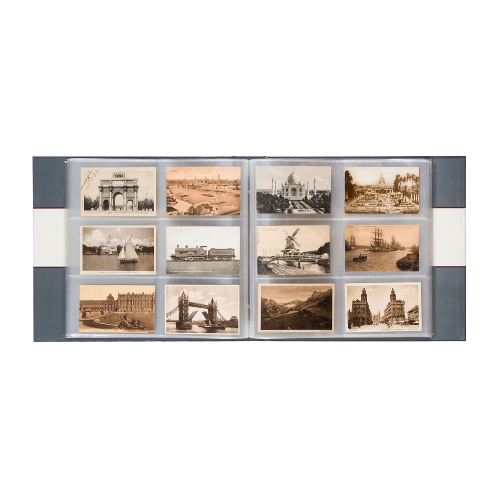 Lighthouse Postcard Album For 600 Historical Postcards 50 Bound Sheets