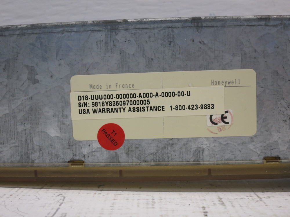 Honeywell DPR180 Chart Recorder Display Module D18-UUU000 DPR-180 Data Unit