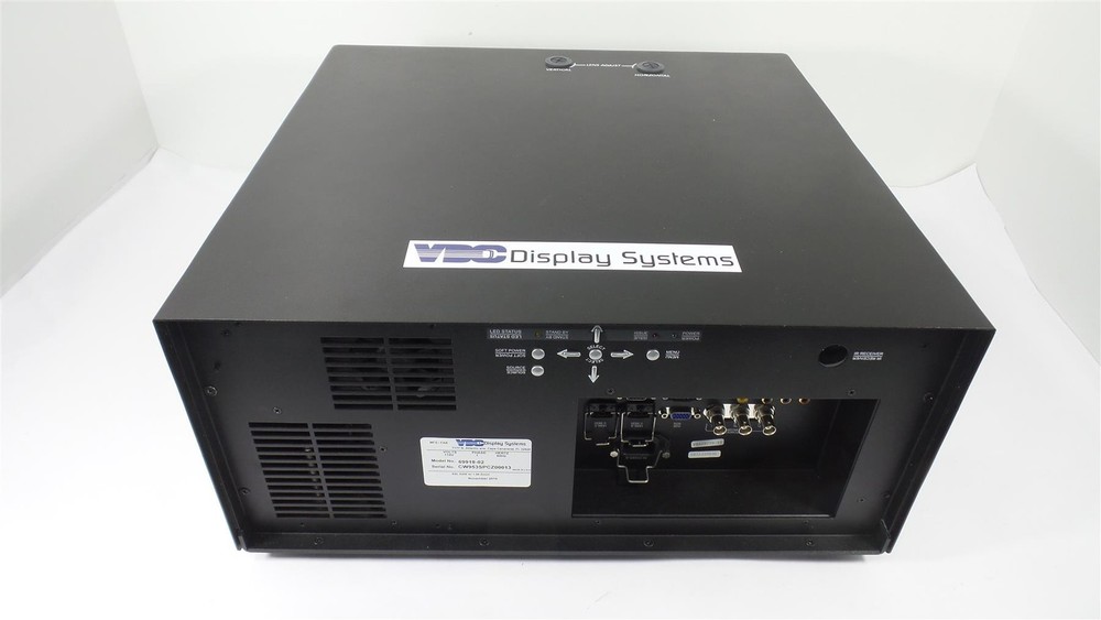 VDC Display Systems SSL-6200U Ruggedized Projector - LED Timer : 150 Hours