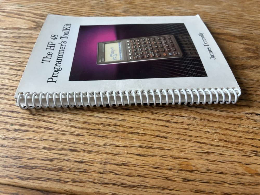 Manual for HP 48 Calculator: The HP48 Programmer's Toolkit