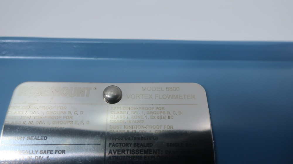 Rosemount 8800-5107-4551 Vortex Flow Meter