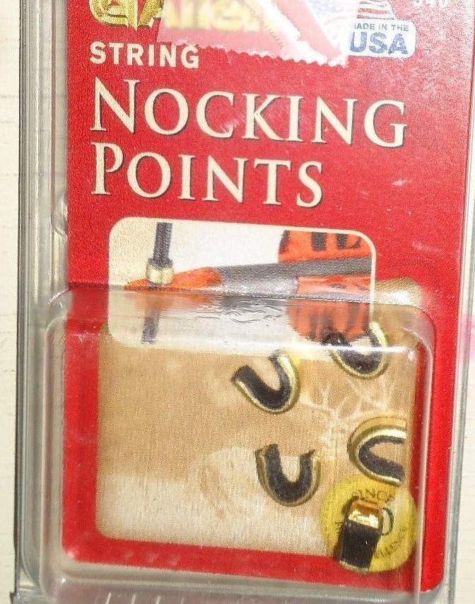 ALLEN CASES BOW STRING NOCKING POINTS NOTCH POINT 5 PACK COMPOUND BOW SHOOTING
