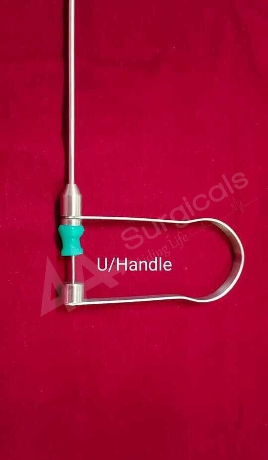 4A PCNL U Handle Triprong Forcep Grasper 9Fr/38cm