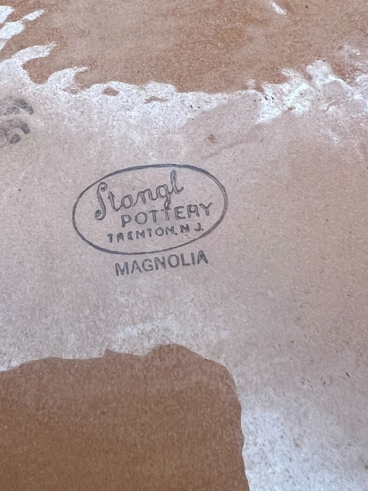 Stangl Pottery Magnolia Pattern-9 1/4" Plate