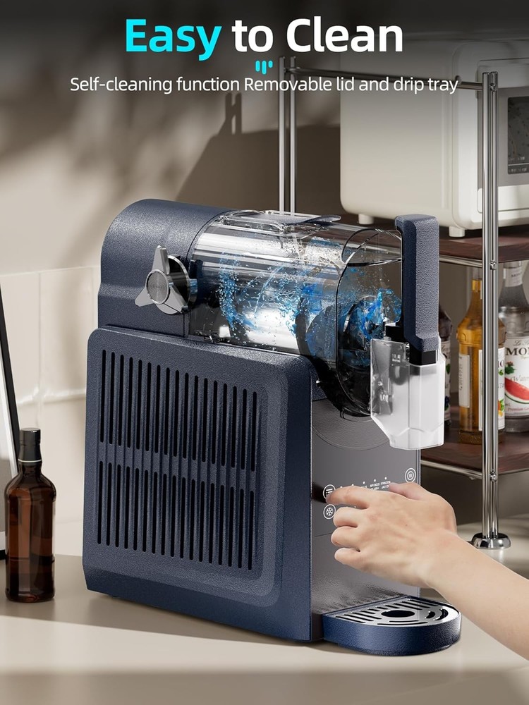 Multi-Functional Home Slushie Machine W/ 5 Preset Programs, Frozen Drink Machine