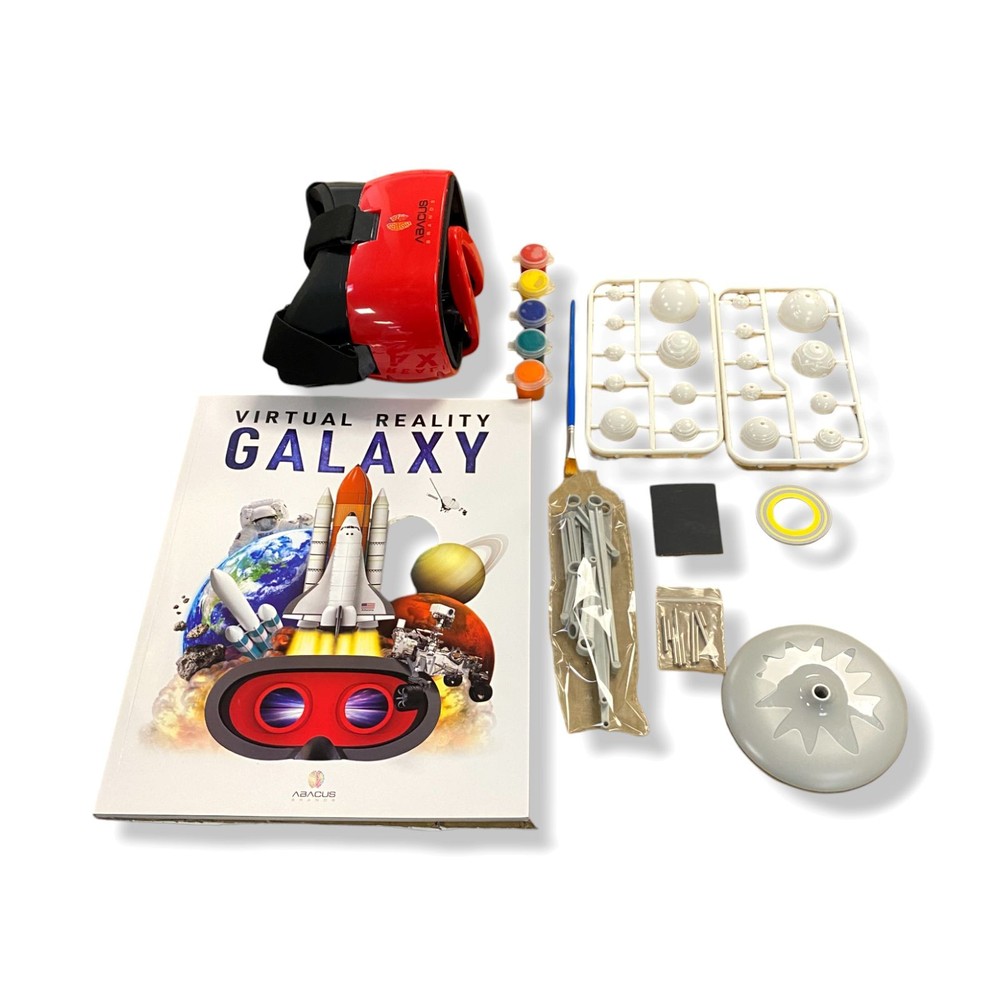 $61 Abacus Brands Virtual Reality Galaxy Interactive STEM Learning Book Set.