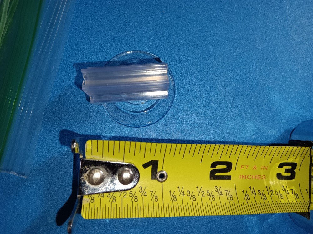 Small suction cup banner holder