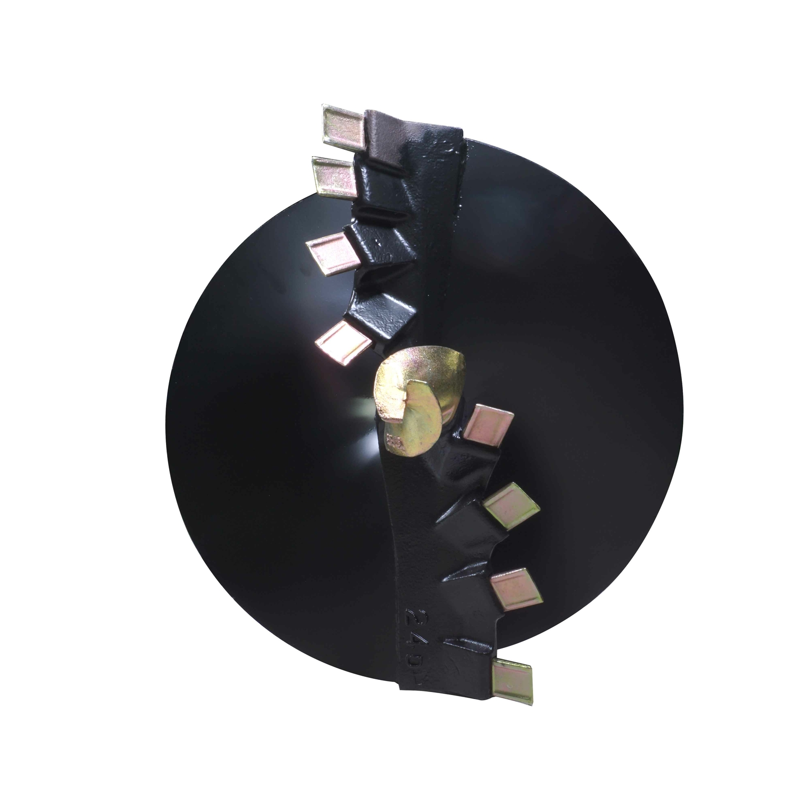 Titan Attachments 24 x 48 Steel Auger Bit with 6 Boring Head