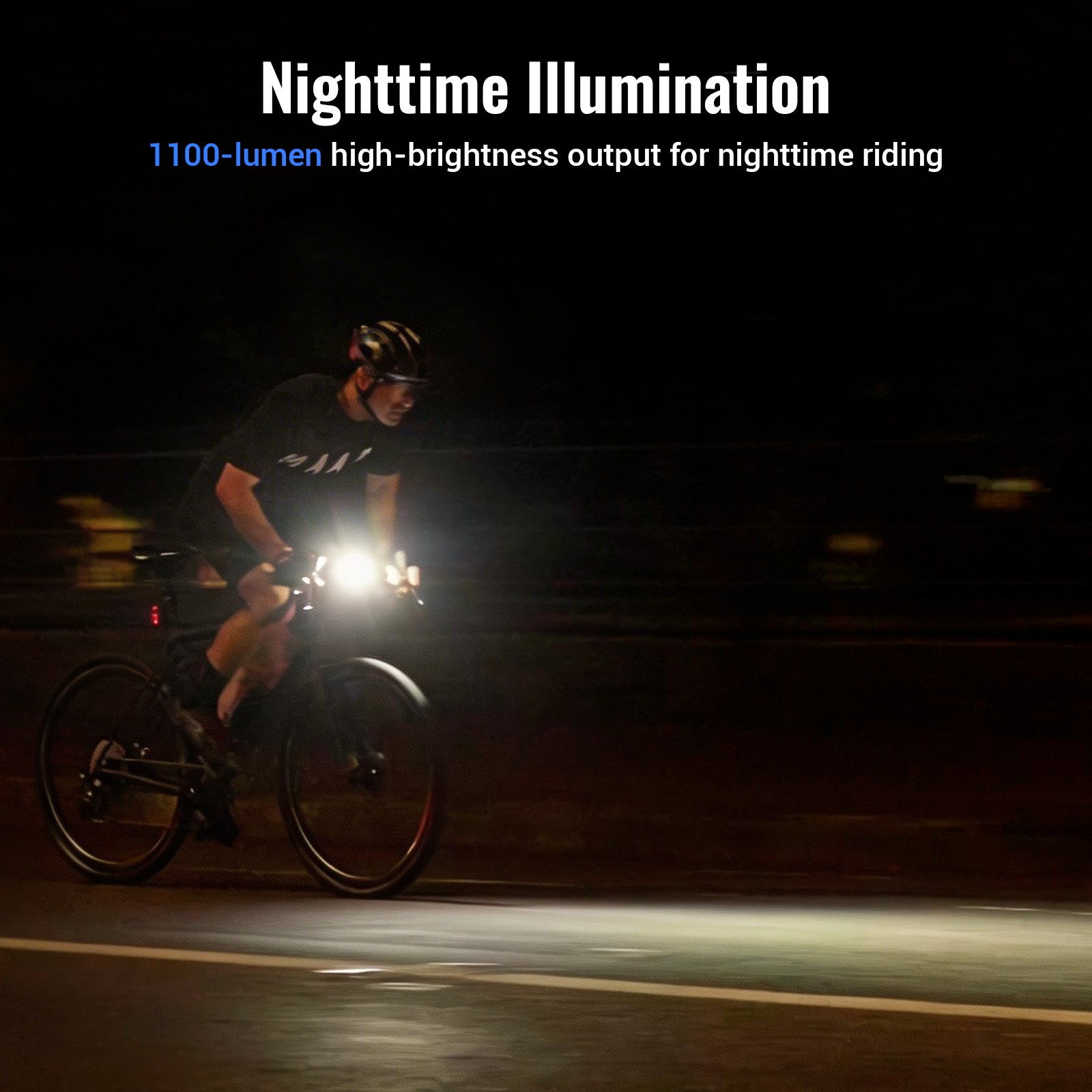 RAVEMEN FR1100 SE Bike Headlight For Garmin Wahoo GPS Bicycle Front Light AGM04