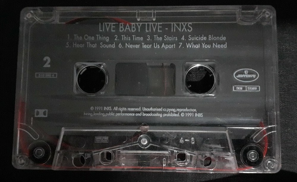 INXS 3 Cassette Set