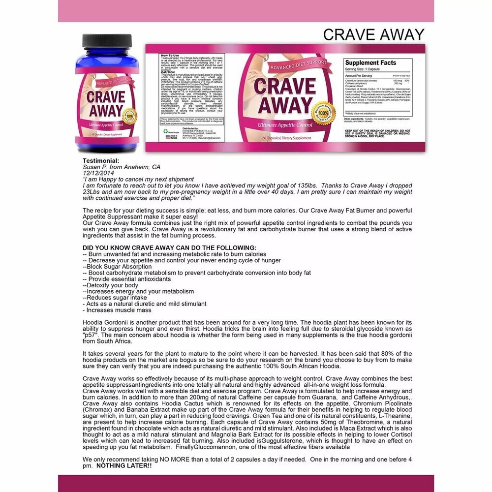 Oolong Tea Weight Management & Appetite Control Support Supplement 60 Capsules