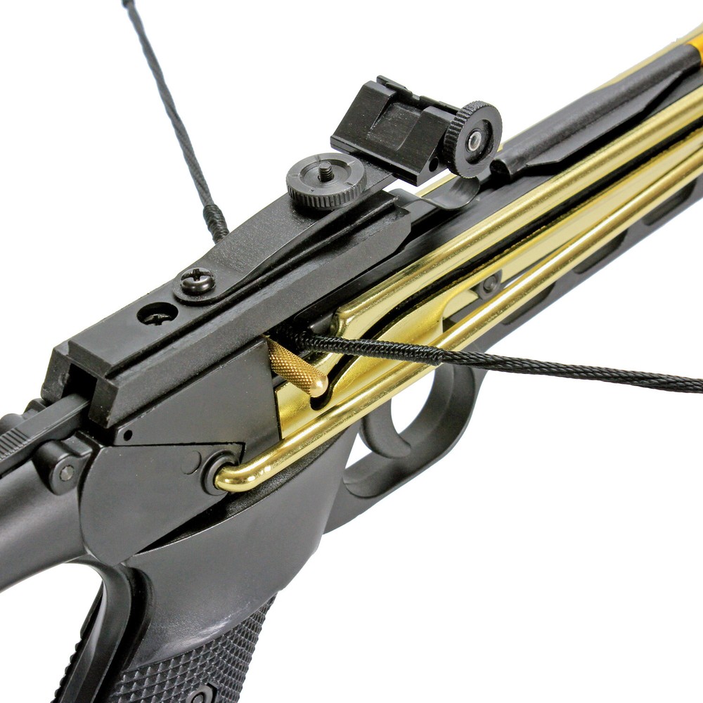 KingsArchery Strings and Caps for 80# Crossbow Self Cocking Pistol 80 LBS