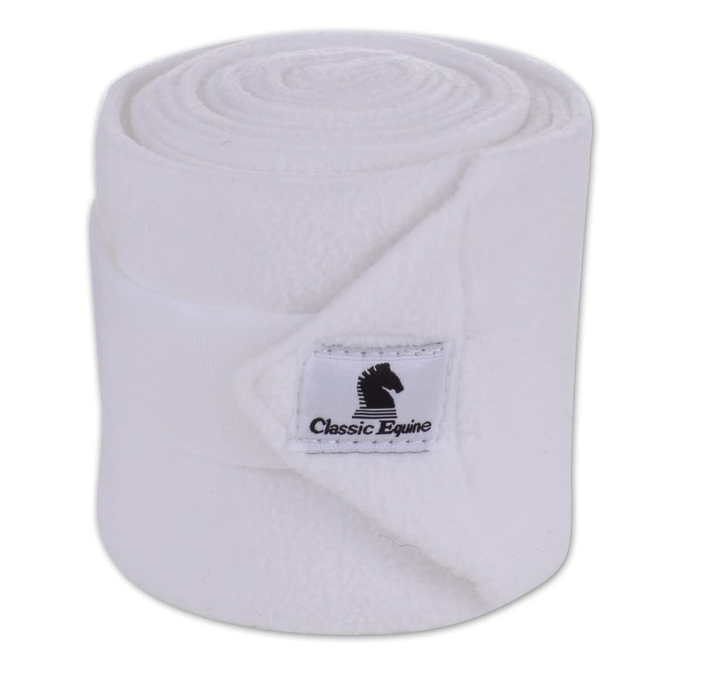 Classic Equine Polo Wrap-White