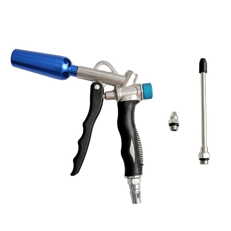 Air Blow Guns Duster Adjustable Airflows Nonslip Grip Quick Connects Function