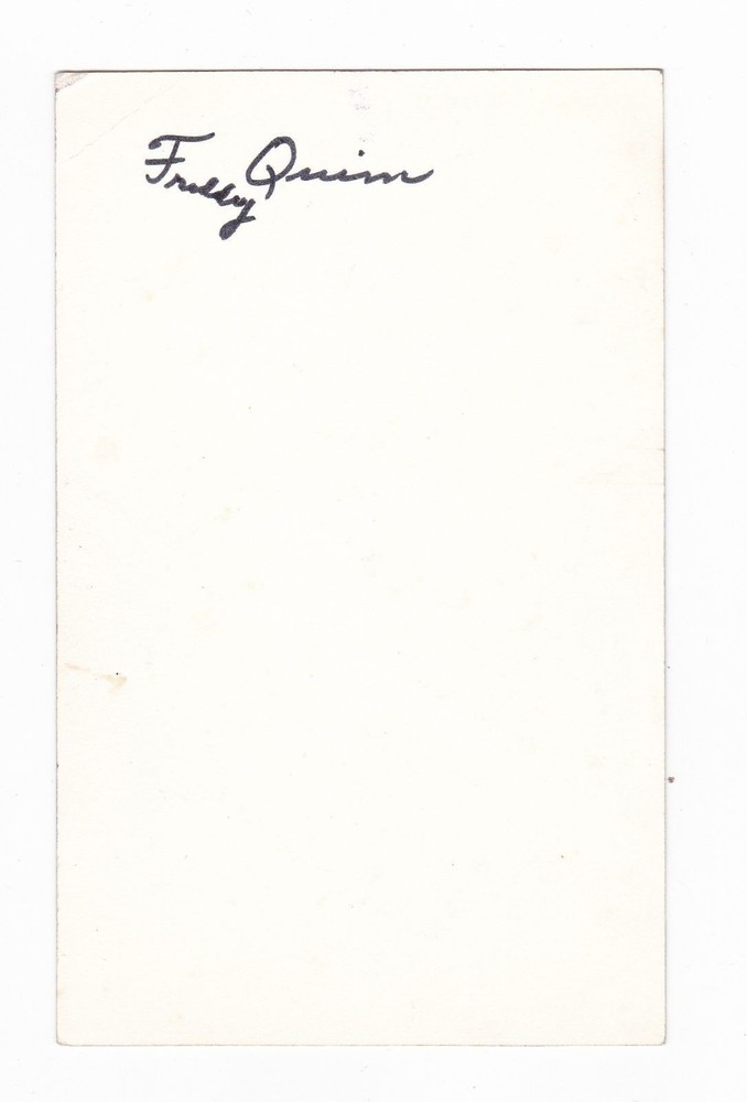 FREDDY QUINN Autograph