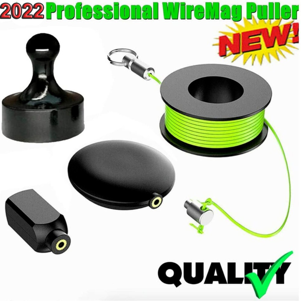 Magnetic Threader Professional Wiremag Puller Wire Cable Running Device Set