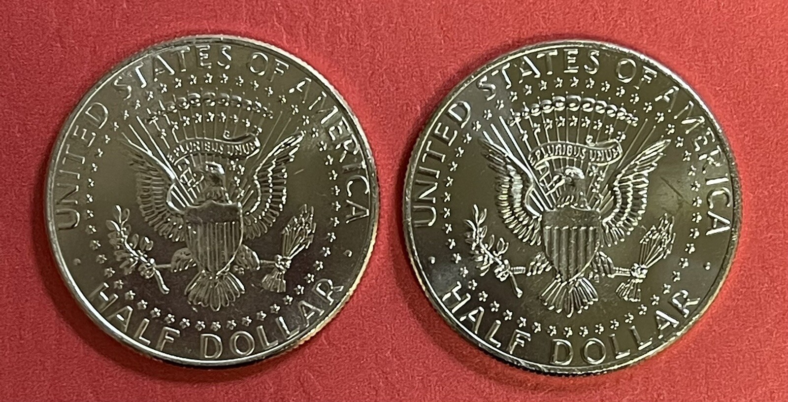 Set Of 2 Coins 2022 P&D 50 Cents Kennedy Half Dollar Uncirculated ( #C356)