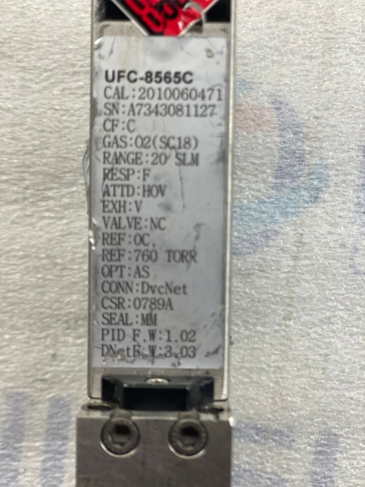 Celerity Unit UFC-8565C Mass Flow Controller 02, 20 SLM