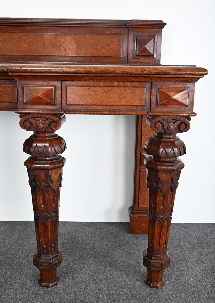 19th Century Gothic Sideboard or Huntboard
