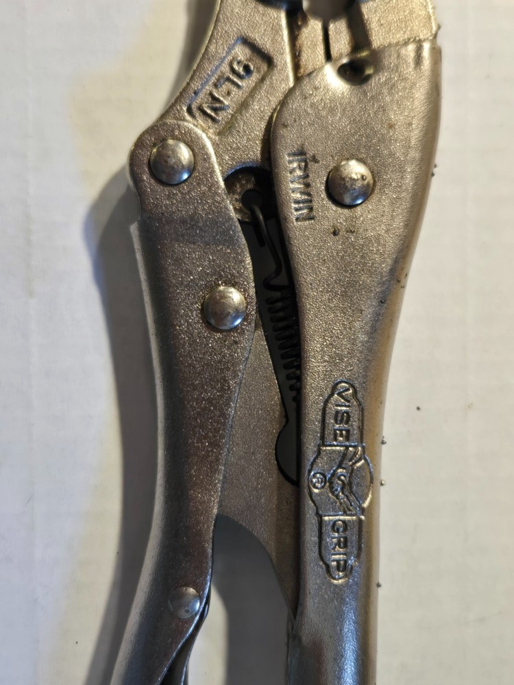 Irwin Long Nose Locking Pliers 9NL, Used