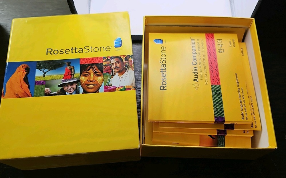 Rosetta Stone Korean level 1, 2 & 3