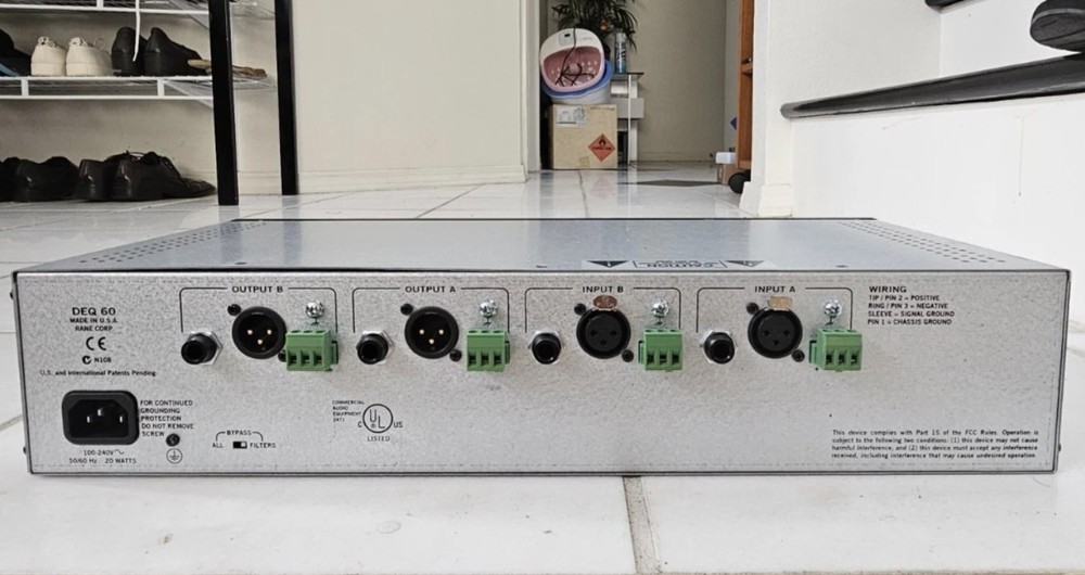 Rane Deq 60 Equalizer