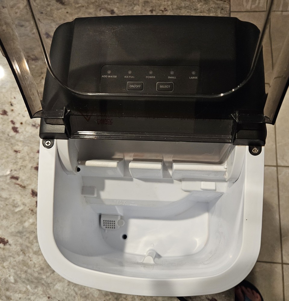 Ecozy Countertop Ice Maker IM-BS260C Tested & Working