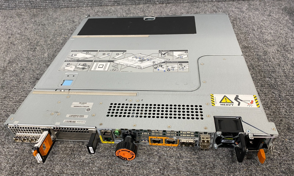 EMC OPE12 12-Bay Storage Array, 2x Controllers, 2x I/O Modules, 2x PSU (As Is)