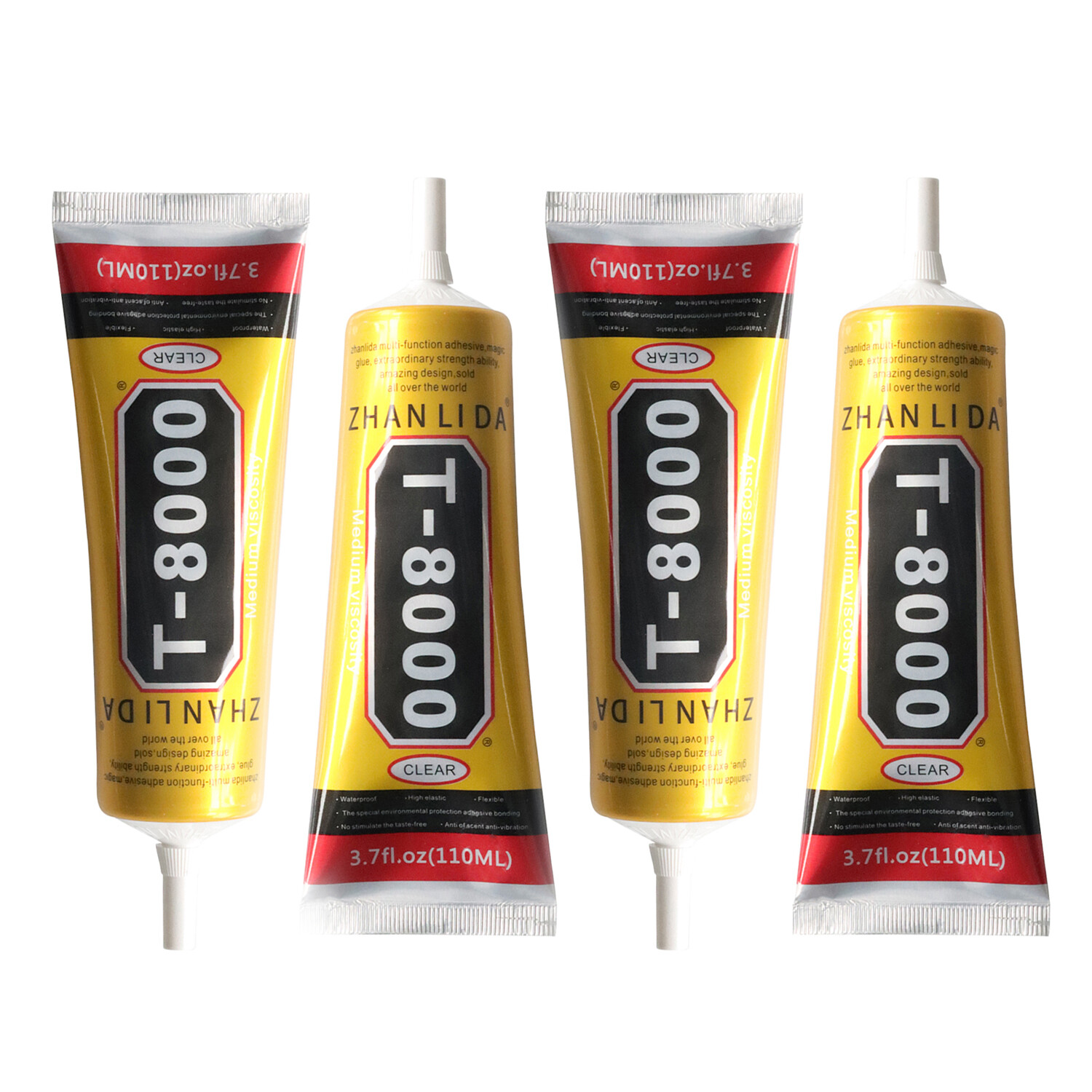 15/110ml T8000 Clear Glue Needle Point Drill Phone Screen Repair Glass Jewelry