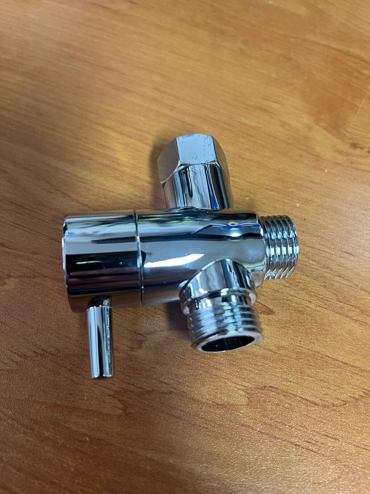 Chrome Shower Arm Diverter
